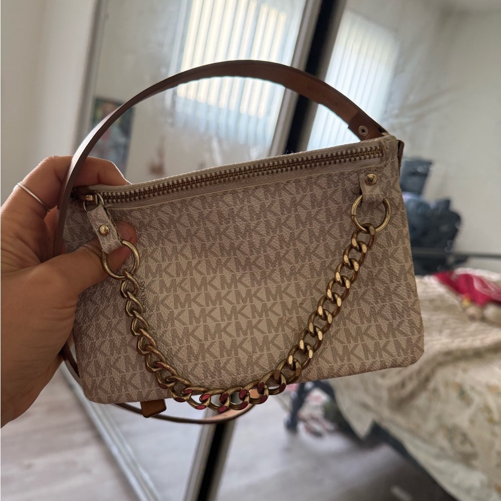 Michael Kors Chain-Link Belt Bag